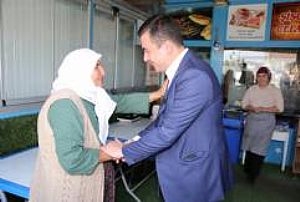 KAHRAMANKAZAN ESNAF VE HASTANE ZİYARETİ