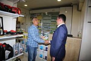 KAHRAMANKAZAN ESNAF VE HASTANE ZİYARETİ