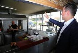 KAHRAMANKAZAN ESNAF VE HASTANE ZİYARETİ