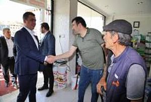 KAHRAMANKAZAN ESNAF VE HASTANE ZİYARETİ