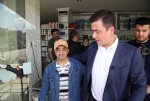 KAHRAMANKAZAN ESNAF VE HASTANE ZİYARETİ