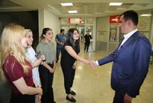 KAHRAMANKAZAN ESNAF VE HASTANE ZİYARETİ