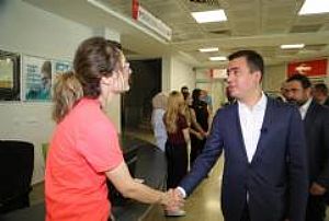 KAHRAMANKAZAN ESNAF VE HASTANE ZİYARETİ