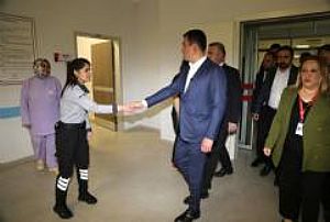 KAHRAMANKAZAN ESNAF VE HASTANE ZİYARETİ