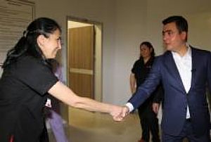 KAHRAMANKAZAN ESNAF VE HASTANE ZİYARETİ