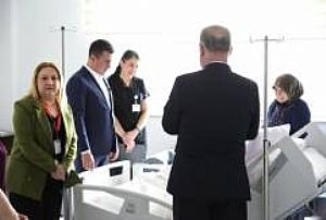 KAHRAMANKAZAN ESNAF VE HASTANE ZİYARETİ