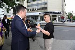 AK PARTİ ÇANKAYA İLÇE BAŞKANLIĞI ZİYARETİ VE ÇANKAYA'LI HEMŞEHRİLERİMİZ İLE BAYRAMLAŞMA