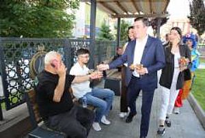 AK PARTİ SİNCAN İLÇE BAŞKANLIĞI ZİYARETİ VE SİNCAN'LI HEMŞEHRİLERİMİZ İLE BAYRAMLAŞMA