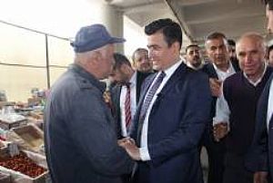 HAYMANA DERNEKLER FEDERASYONU/ PURSAKLAR/ ÇUBUK MUHTARLARLA TOPLANTI/ ÇUBUK PAZAR YERİ 