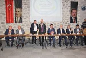 HAYMANA DERNEKLER FEDERASYONU/ PURSAKLAR/ ÇUBUK MUHTARLARLA TOPLANTI/ ÇUBUK PAZAR YERİ 