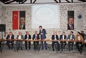 HAYMANA DERNEKLER FEDERASYONU/ PURSAKLAR/ ÇUBUK MUHTARLARLA TOPLANTI/ ÇUBUK PAZAR YERİ 