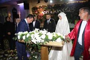 AK PARTİ İL BAŞKAN YARDIMCISI CEMAL GÜNGÖR'ÜN KIZI HATİCE ZÜLAL İLE MUHAMMED RECEP'İN NİKAH MERASİMİ