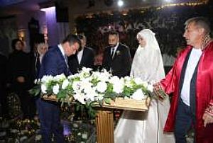 AK PARTİ İL BAŞKAN YARDIMCISI CEMAL GÜNGÖR'ÜN KIZI HATİCE ZÜLAL İLE MUHAMMED RECEP'İN NİKAH MERASİMİ