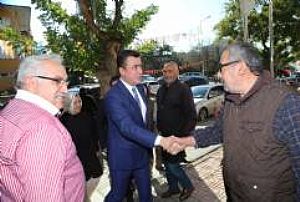 AK PARTİ MAMAK İLÇE BAŞKANLIĞI - TAZİYE, ESNAF VE PAZAR YERİ ZİYARETLERİ