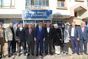 AK PARTİ MAMAK İLÇE BAŞKANLIĞI - TAZİYE, ESNAF VE PAZAR YERİ ZİYARETLERİ