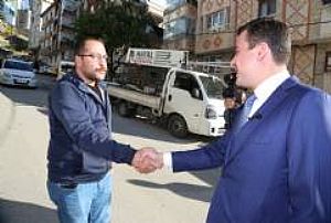 AK PARTİ MAMAK İLÇE BAŞKANLIĞI - TAZİYE, ESNAF VE PAZAR YERİ ZİYARETLERİ