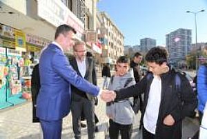 AK PARTİ MAMAK İLÇE BAŞKANLIĞI - TAZİYE, ESNAF VE PAZAR YERİ ZİYARETLERİ