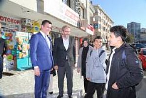 AK PARTİ MAMAK İLÇE BAŞKANLIĞI - TAZİYE, ESNAF VE PAZAR YERİ ZİYARETLERİ