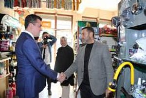 AK PARTİ MAMAK İLÇE BAŞKANLIĞI - TAZİYE, ESNAF VE PAZAR YERİ ZİYARETLERİ