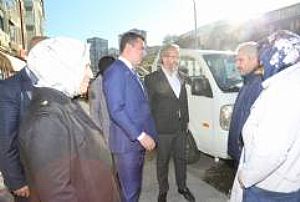 AK PARTİ MAMAK İLÇE BAŞKANLIĞI - TAZİYE, ESNAF VE PAZAR YERİ ZİYARETLERİ