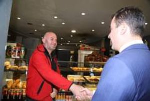 AK PARTİ MAMAK İLÇE BAŞKANLIĞI - TAZİYE, ESNAF VE PAZAR YERİ ZİYARETLERİ