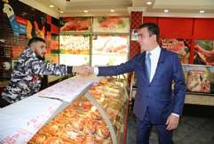 AK PARTİ MAMAK İLÇE BAŞKANLIĞI - TAZİYE, ESNAF VE PAZAR YERİ ZİYARETLERİ