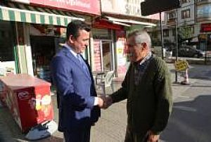 AK PARTİ MAMAK İLÇE BAŞKANLIĞI - TAZİYE, ESNAF VE PAZAR YERİ ZİYARETLERİ