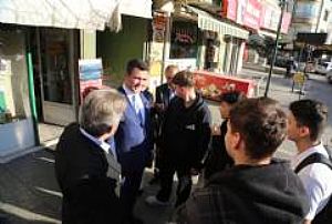 AK PARTİ MAMAK İLÇE BAŞKANLIĞI - TAZİYE, ESNAF VE PAZAR YERİ ZİYARETLERİ