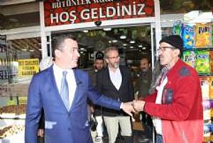 AK PARTİ MAMAK İLÇE BAŞKANLIĞI - TAZİYE, ESNAF VE PAZAR YERİ ZİYARETLERİ