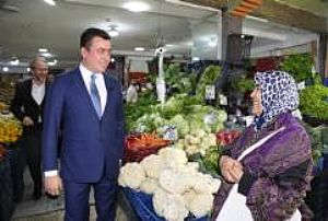 AK PARTİ MAMAK İLÇE BAŞKANLIĞI - TAZİYE, ESNAF VE PAZAR YERİ ZİYARETLERİ