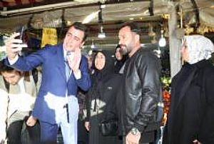 AK PARTİ MAMAK İLÇE BAŞKANLIĞI - TAZİYE, ESNAF VE PAZAR YERİ ZİYARETLERİ