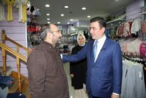 AK PARTİ MAMAK İLÇE BAŞKANLIĞI - TAZİYE, ESNAF VE PAZAR YERİ ZİYARETLERİ