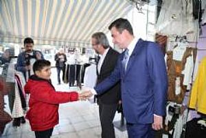 AK PARTİ MAMAK İLÇE BAŞKANLIĞI - TAZİYE, ESNAF VE PAZAR YERİ ZİYARETLERİ