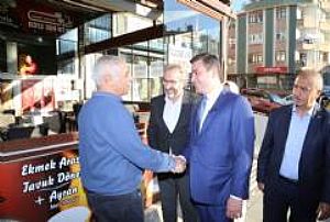 AK PARTİ MAMAK İLÇE BAŞKANLIĞI - TAZİYE, ESNAF VE PAZAR YERİ ZİYARETLERİ
