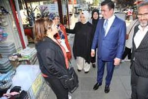 AK PARTİ MAMAK İLÇE BAŞKANLIĞI - TAZİYE, ESNAF VE PAZAR YERİ ZİYARETLERİ