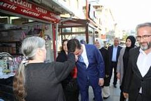 AK PARTİ MAMAK İLÇE BAŞKANLIĞI - TAZİYE, ESNAF VE PAZAR YERİ ZİYARETLERİ