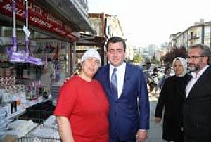 AK PARTİ MAMAK İLÇE BAŞKANLIĞI - TAZİYE, ESNAF VE PAZAR YERİ ZİYARETLERİ