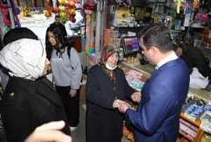 AK PARTİ MAMAK İLÇE BAŞKANLIĞI - TAZİYE, ESNAF VE PAZAR YERİ ZİYARETLERİ
