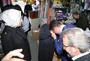 AK PARTİ MAMAK İLÇE BAŞKANLIĞI - TAZİYE, ESNAF VE PAZAR YERİ ZİYARETLERİ