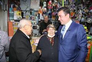 AK PARTİ MAMAK İLÇE BAŞKANLIĞI - TAZİYE, ESNAF VE PAZAR YERİ ZİYARETLERİ