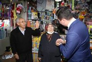 AK PARTİ MAMAK İLÇE BAŞKANLIĞI - TAZİYE, ESNAF VE PAZAR YERİ ZİYARETLERİ