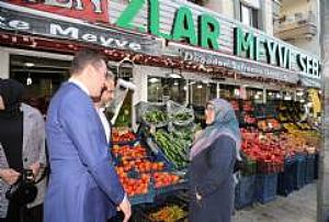AK PARTİ MAMAK İLÇE BAŞKANLIĞI - TAZİYE, ESNAF VE PAZAR YERİ ZİYARETLERİ