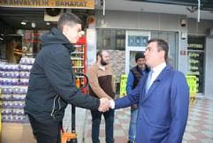 AK PARTİ MAMAK İLÇE BAŞKANLIĞI - TAZİYE, ESNAF VE PAZAR YERİ ZİYARETLERİ