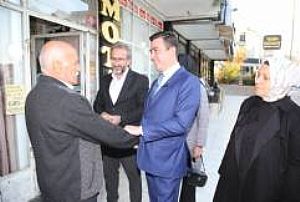 AK PARTİ MAMAK İLÇE BAŞKANLIĞI - TAZİYE, ESNAF VE PAZAR YERİ ZİYARETLERİ