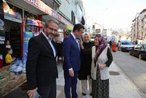 AK PARTİ MAMAK İLÇE BAŞKANLIĞI - TAZİYE, ESNAF VE PAZAR YERİ ZİYARETLERİ