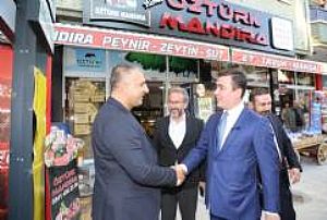 AK PARTİ MAMAK İLÇE BAŞKANLIĞI - TAZİYE, ESNAF VE PAZAR YERİ ZİYARETLERİ