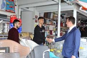 AK PARTİ MAMAK İLÇE BAŞKANLIĞI - TAZİYE, ESNAF VE PAZAR YERİ ZİYARETLERİ