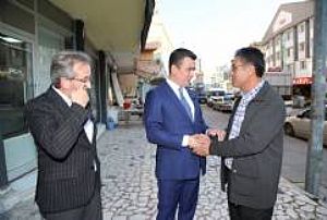 AK PARTİ MAMAK İLÇE BAŞKANLIĞI - TAZİYE, ESNAF VE PAZAR YERİ ZİYARETLERİ