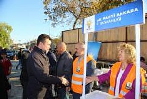 AK PARTİ MAMAK İLÇE BAŞKANLIĞI - TAZİYE, ESNAF VE PAZAR YERİ ZİYARETLERİ