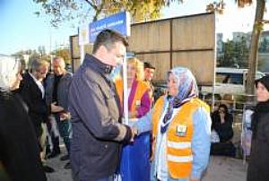 AK PARTİ MAMAK İLÇE BAŞKANLIĞI - TAZİYE, ESNAF VE PAZAR YERİ ZİYARETLERİ